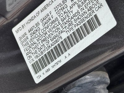 2019 Acura TLX 2.4L