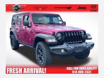 2022 Jeep Wrangler Unlimited Willys