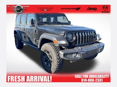 2022 Jeep Wrangler Unlimited Willys