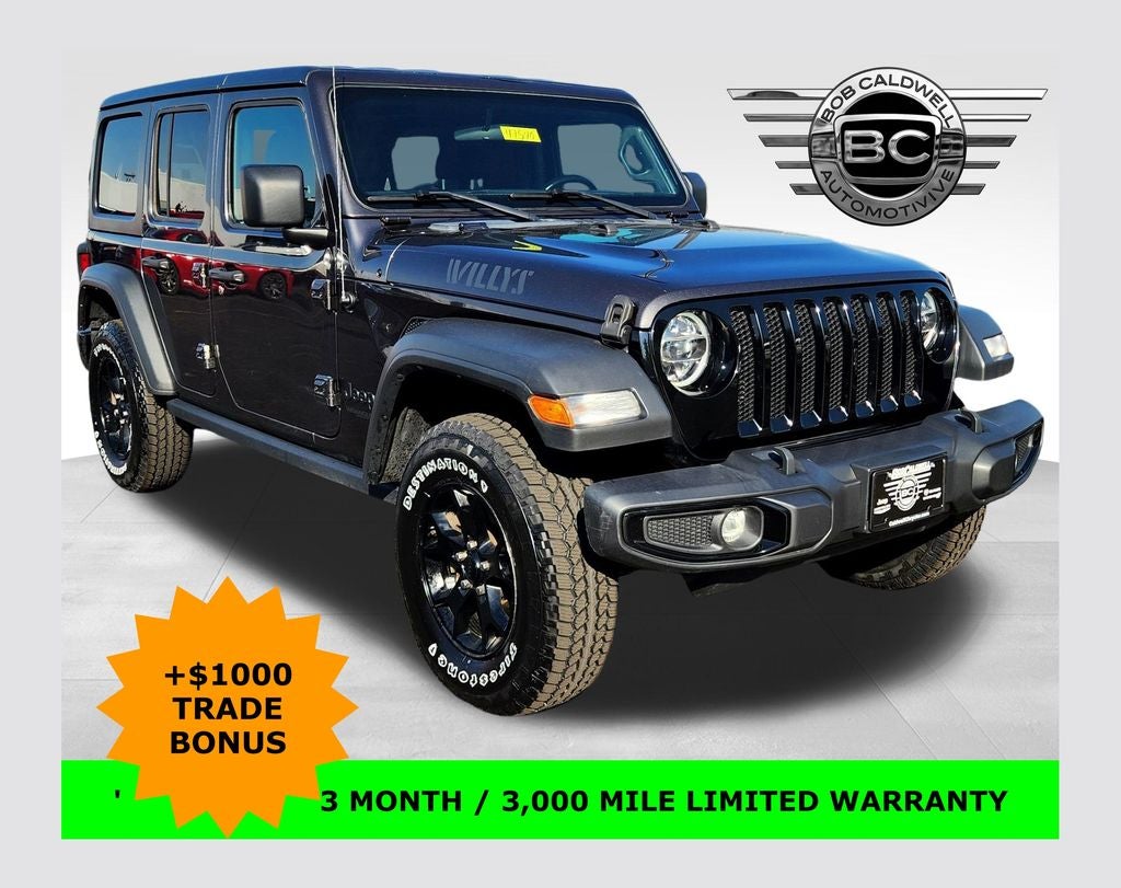 2021 Jeep Wrangler Unlimited Willys