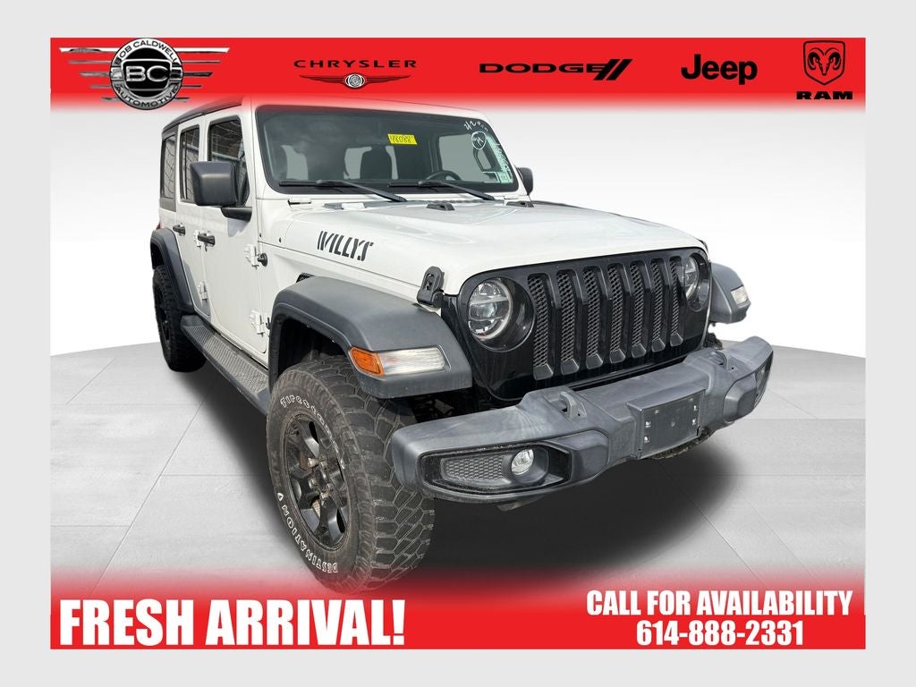 2021 Jeep Wrangler Unlimited Willys