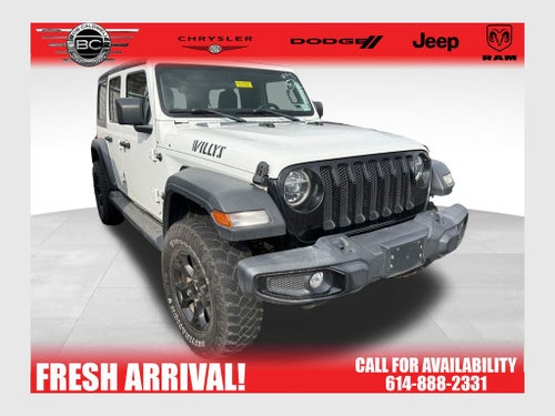 2021 Jeep Wrangler Unlimited Willys