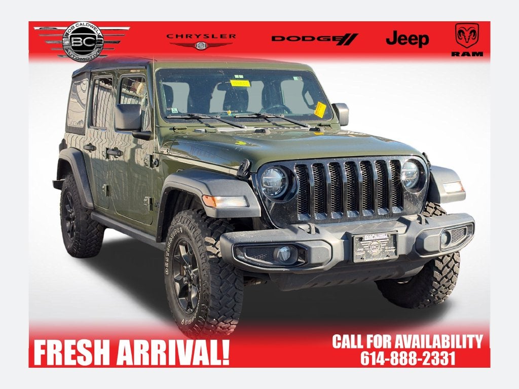2021 Jeep Wrangler Unlimited Willys