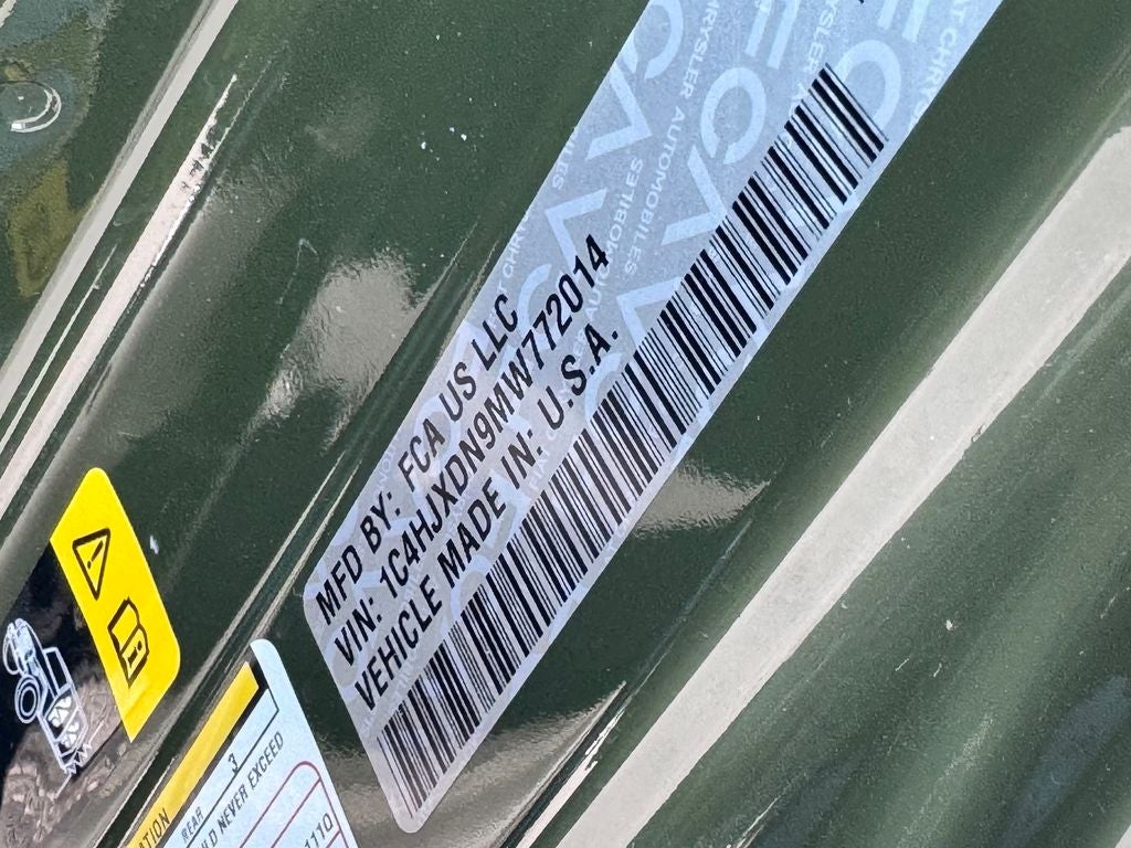 2021 Jeep Wrangler Unlimited Willys