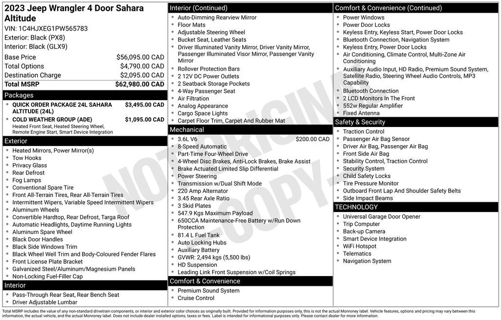 2023 Jeep Wrangler Altitude