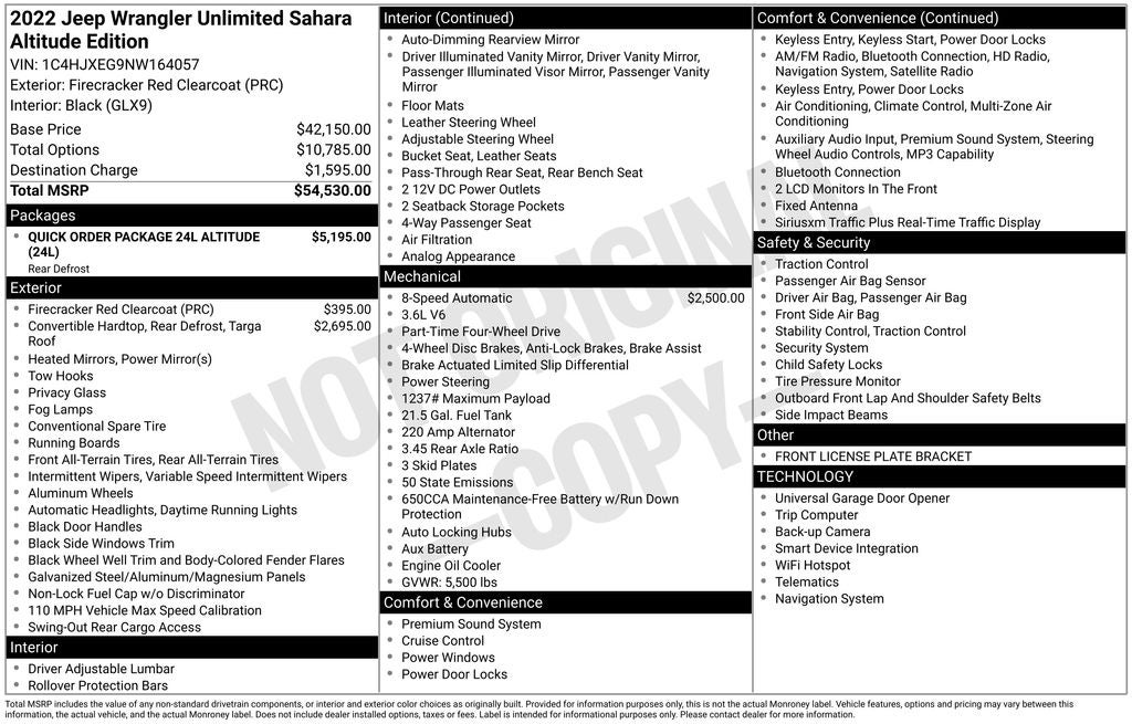 2022 Jeep Wrangler Unlimited Sahara Altitude