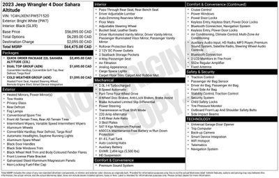 2023 Jeep Wrangler Altitude
