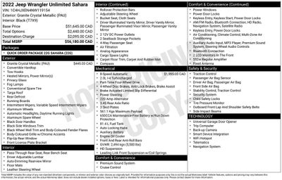 2022 Jeep Wrangler Unlimited Sahara