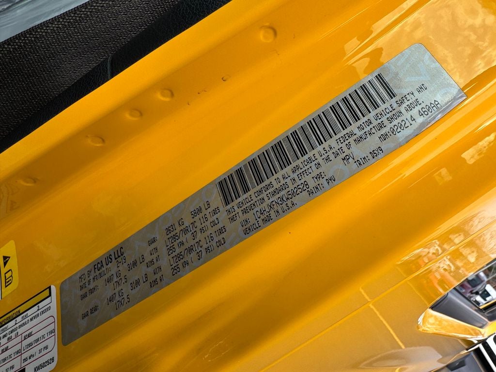 2019 Jeep Wrangler Unlimited Rubicon