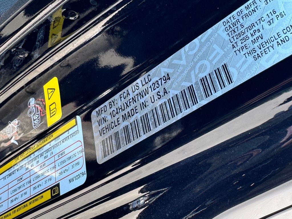 2022 Jeep Wrangler Unlimited Rubicon