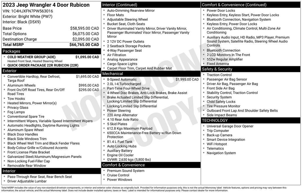 2023 Jeep Wrangler Rubicon