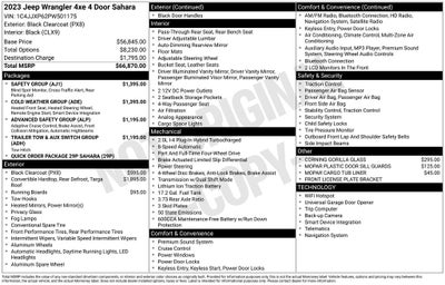 2023 Jeep Wrangler Sahara 4xe