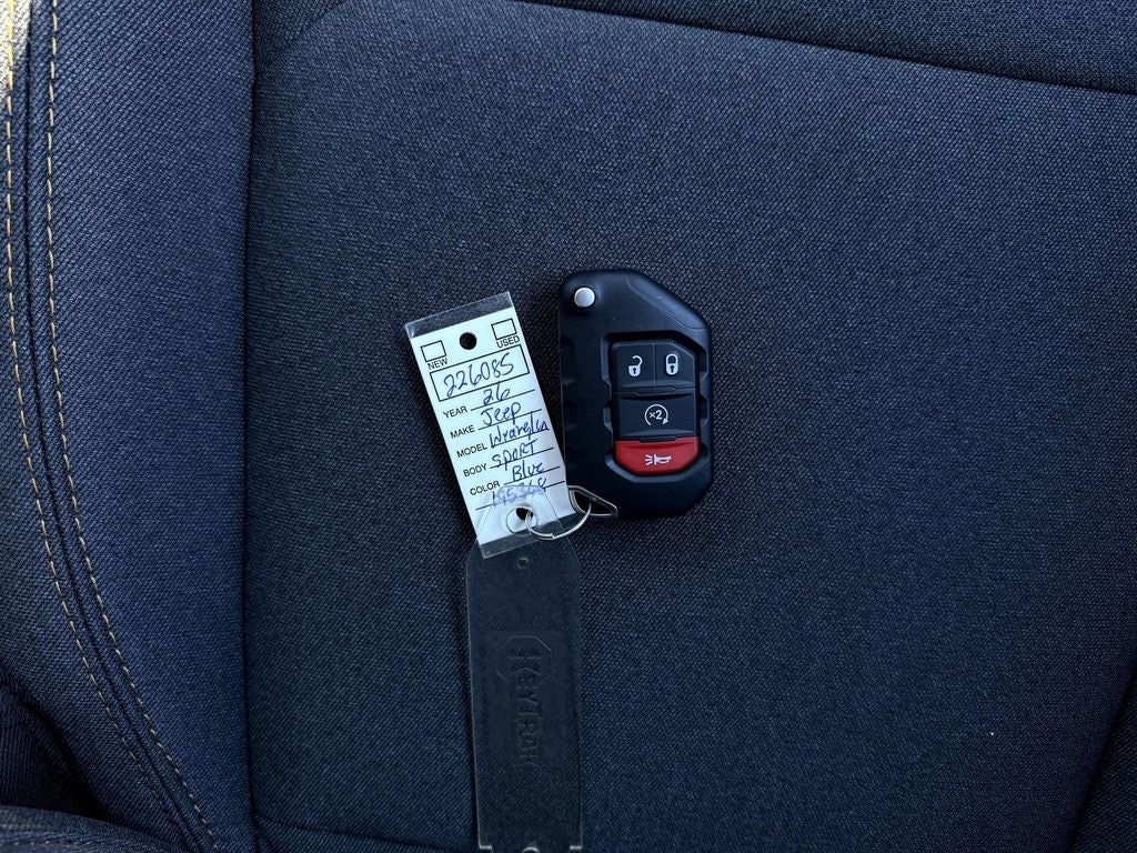 2026 Jeep Wrangler Sport S