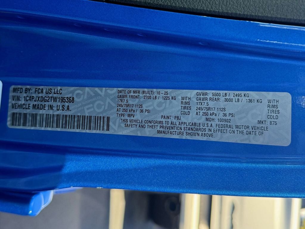 2026 Jeep Wrangler Sport S