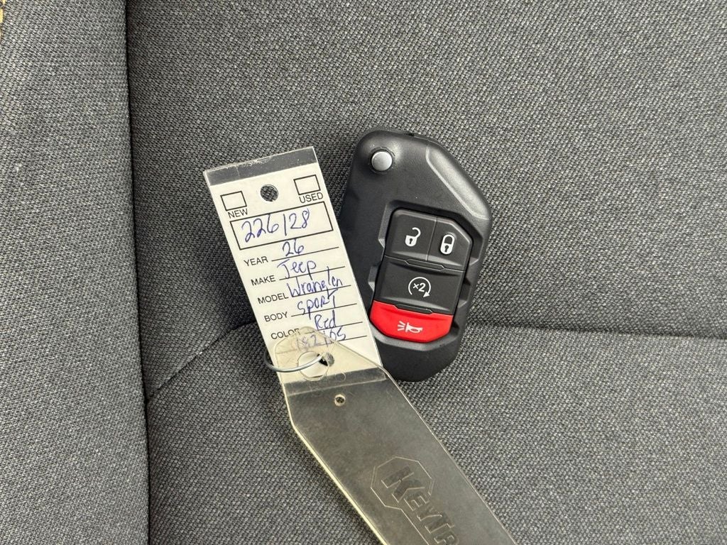 2026 Jeep Wrangler Sport S