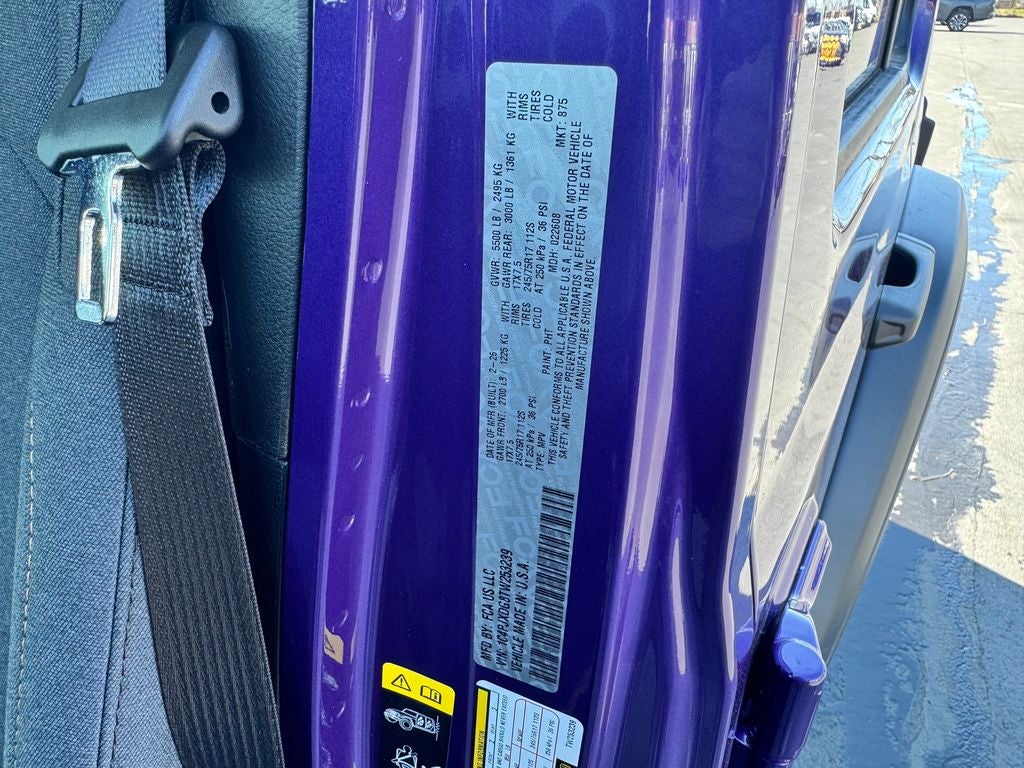 2026 Jeep Wrangler Sport S