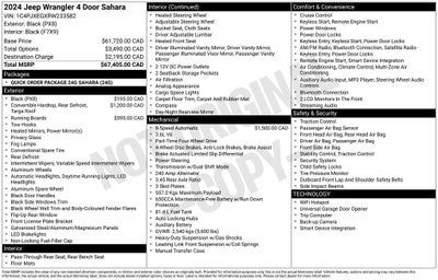 2024 Jeep Wrangler Sahara