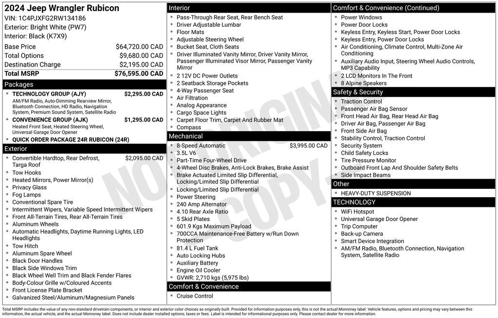 2024 Jeep Wrangler Rubicon