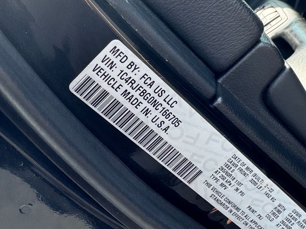 2022 Jeep Grand Cherokee WK Limited