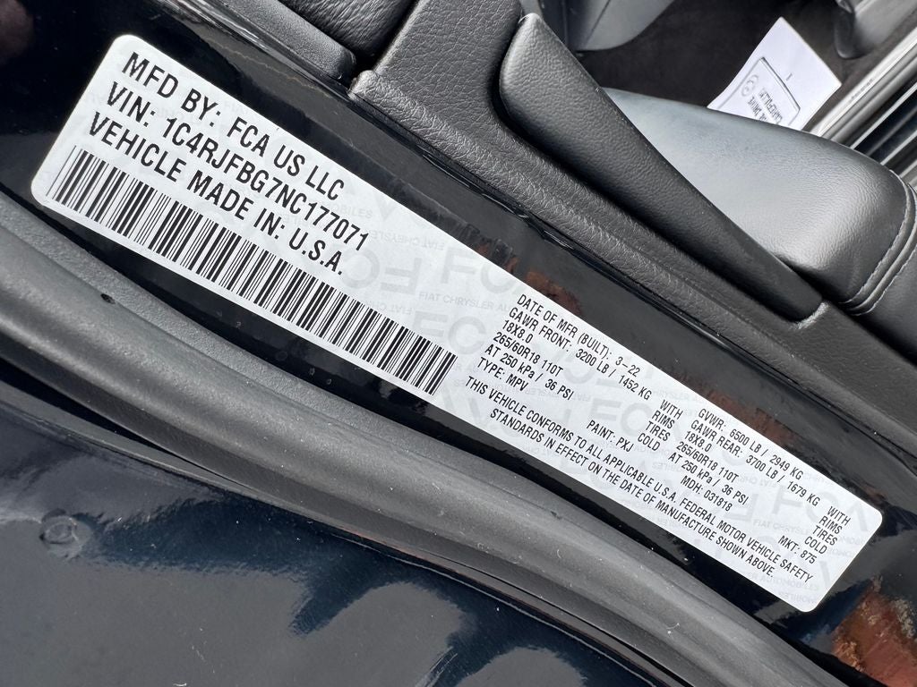 2022 Jeep Grand Cherokee WK Limited