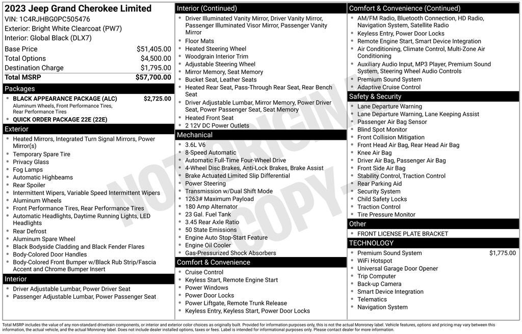2023 Jeep Grand Cherokee Limited