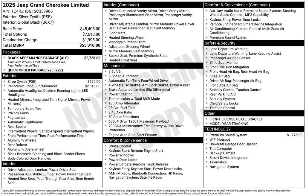 2025 Jeep Grand Cherokee Limited