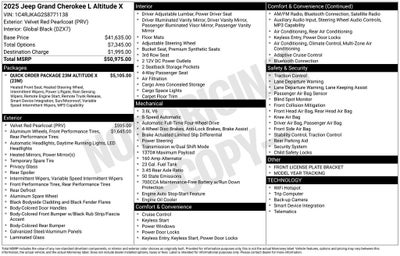 2025 Jeep Grand Cherokee L Altitude X