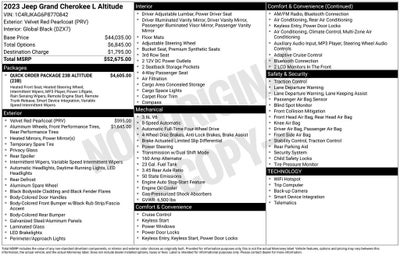 2023 Jeep Grand Cherokee L Altitude
