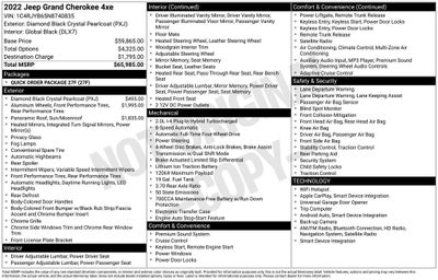 2022 Jeep Grand Cherokee 4xe