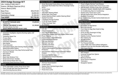 2024 Dodge Durango R/T