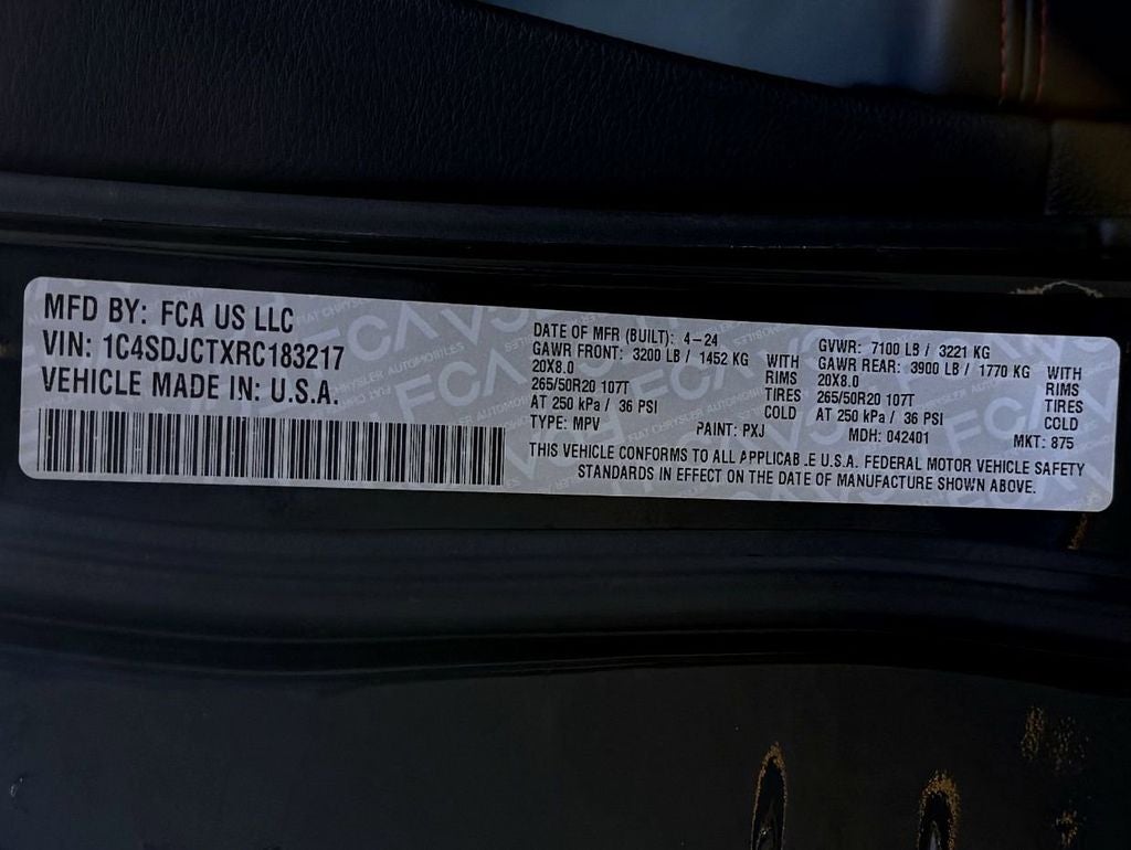 2024 Dodge Durango R/T