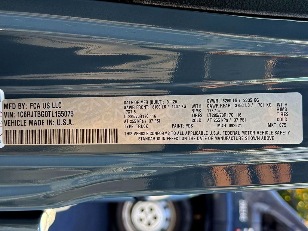 2026 Jeep Gladiator Rubicon