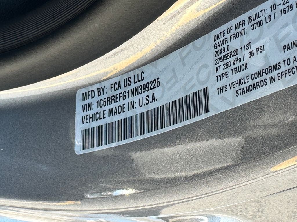2022 RAM 1500 Big Horn/Lone Star