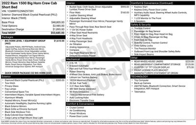 2022 RAM 1500 Big Horn/Lone Star