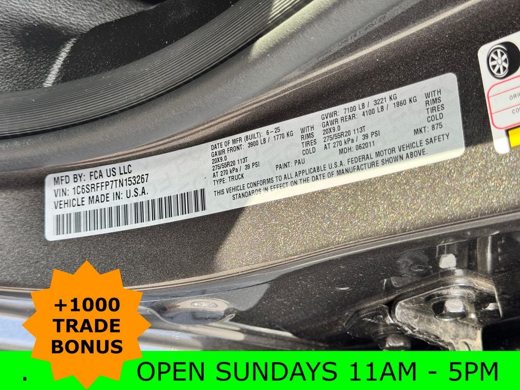 2026 RAM 1500 Big Horn/Lone Star