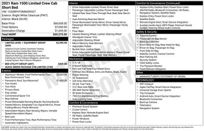 2021 RAM 1500 Limited