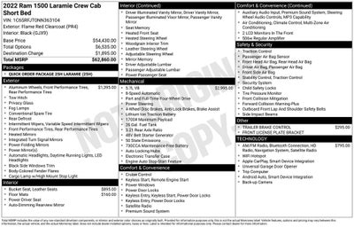 2022 RAM 1500 Laramie