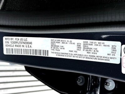 2026 RAM 1500 Laramie