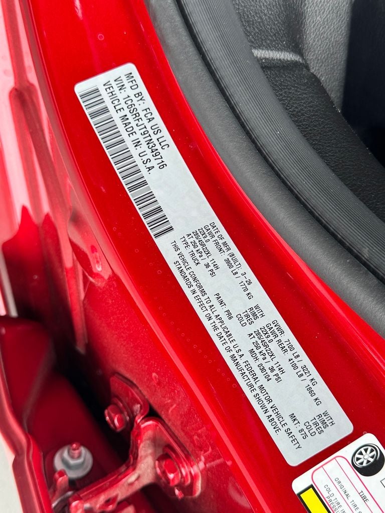 2026 RAM 1500 Laramie