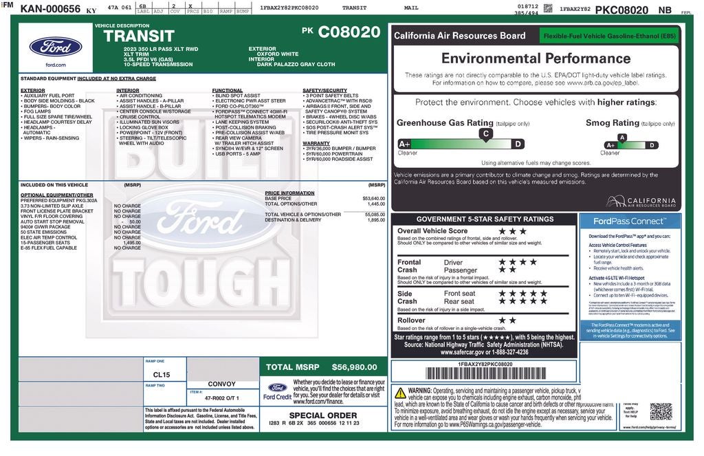 2023 Ford Transit-350 XLT