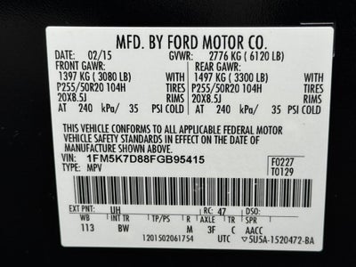 2015 Ford Explorer XLT