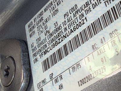 2022 Ford Escape Hybrid SE