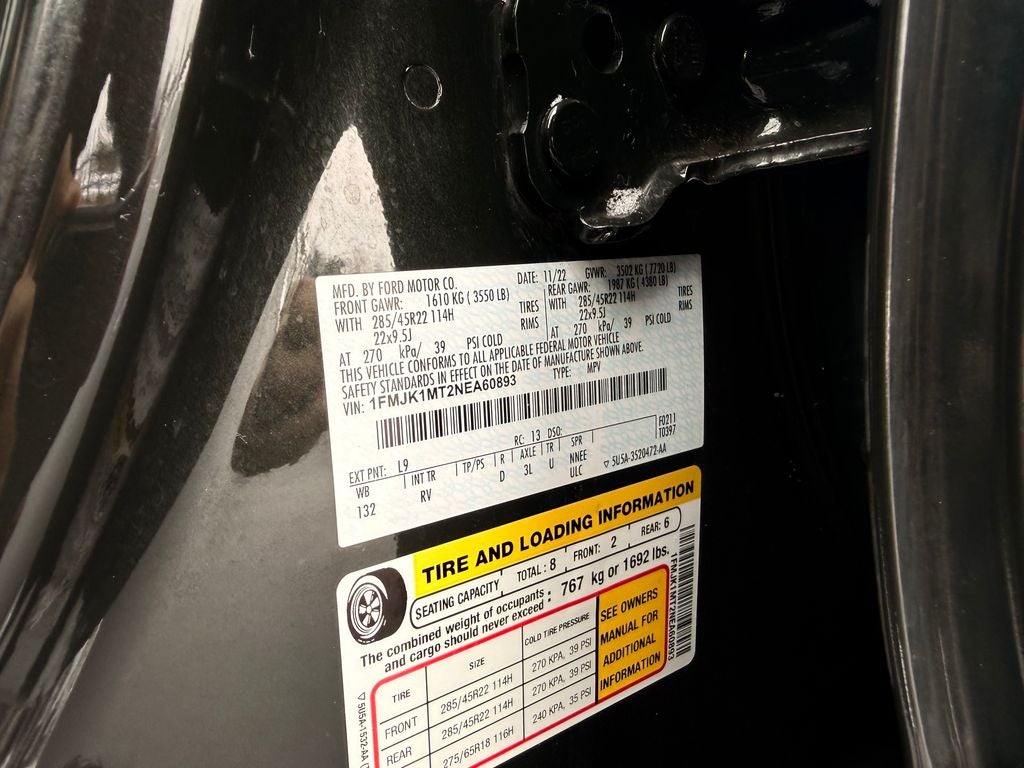 2022 Ford Expedition Max Platinum