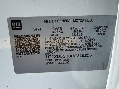 2024 Chevrolet Malibu LT 1LT