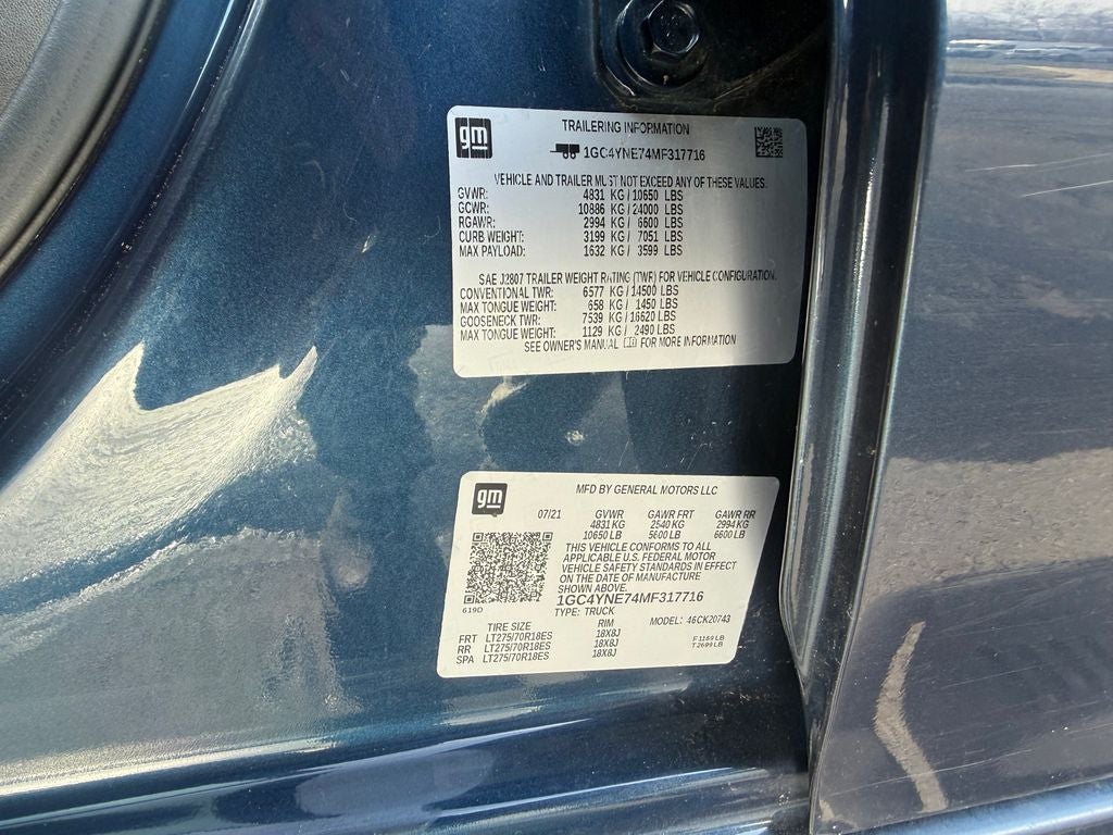 2021 Chevrolet Silverado 2500HD LT