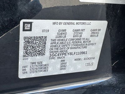 2020 Chevrolet Silverado 2500HD LTZ