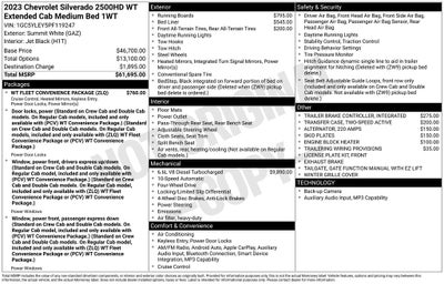 2023 Chevrolet Silverado 2500HD Work Truck