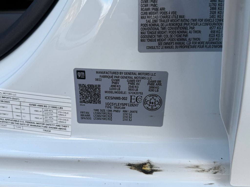 2023 Chevrolet Silverado 2500HD Work Truck