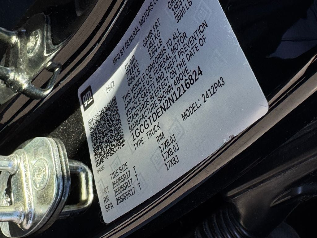 2022 Chevrolet Colorado Z71