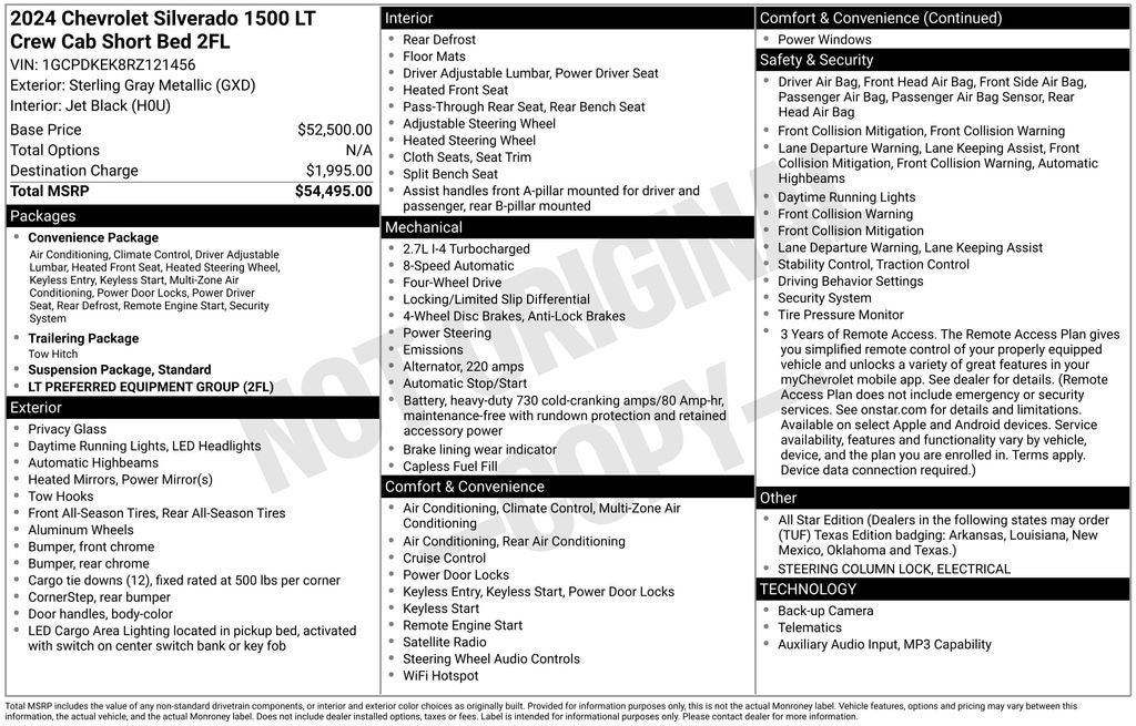 2024 Chevrolet Silverado 1500 LT